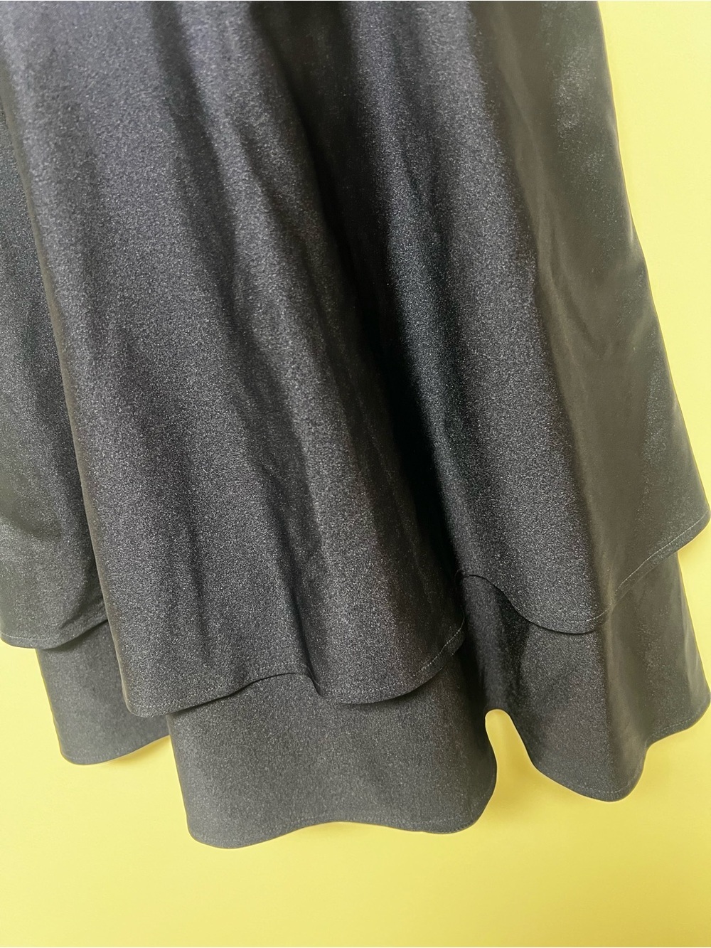 JUMP APPAREL BY WENDYE CHAITIN V NECK SKATER SKIRT STYLE DRESS SIZE 11-12. NAVY - Picture 11 of 13